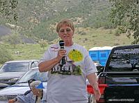  Vivien Andrews announced the winner of the Dawson quilt raffle as Don Neil of Albuquerque, NM.